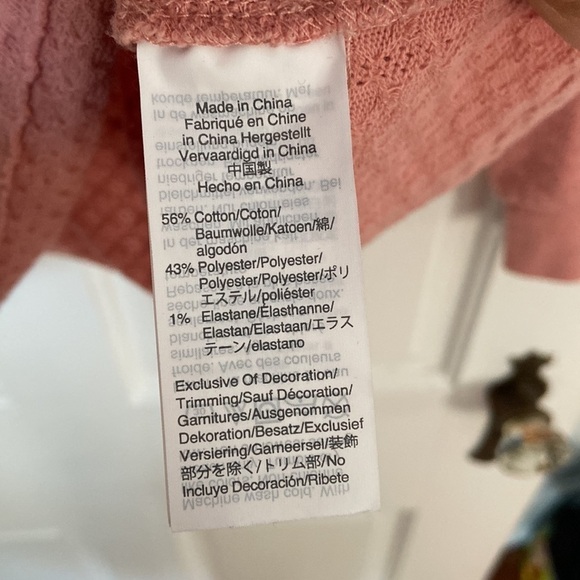 JCrew pointelle mock neck top - Picture 5 of 7